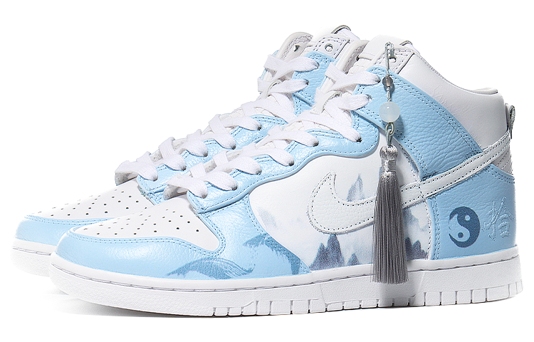 [Custom Shoes] Nike Dunk High 'Shi Ancient Chinese Landscape' 圖 3