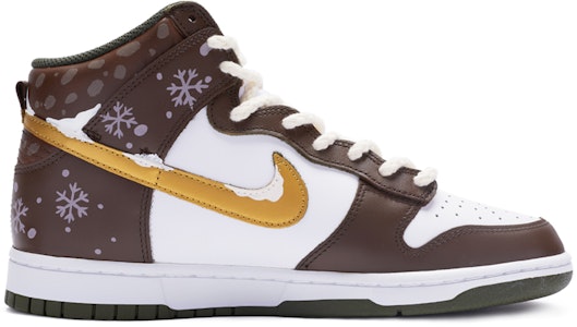 나이키 덩크 하이 '눈꽃 크리스마스 커스텀' (Nike Dunk High '눈꽃 크리스마스') DD1399-107(TeamR-男款雪花白棕S-BOX) Order 나이키 덩크 하이 '눈꽃 크리스마스 커스텀' (Nike Dunk High '눈꽃 크리스마스') DD1399-107(TeamR-男款雪花白棕S-BOX)