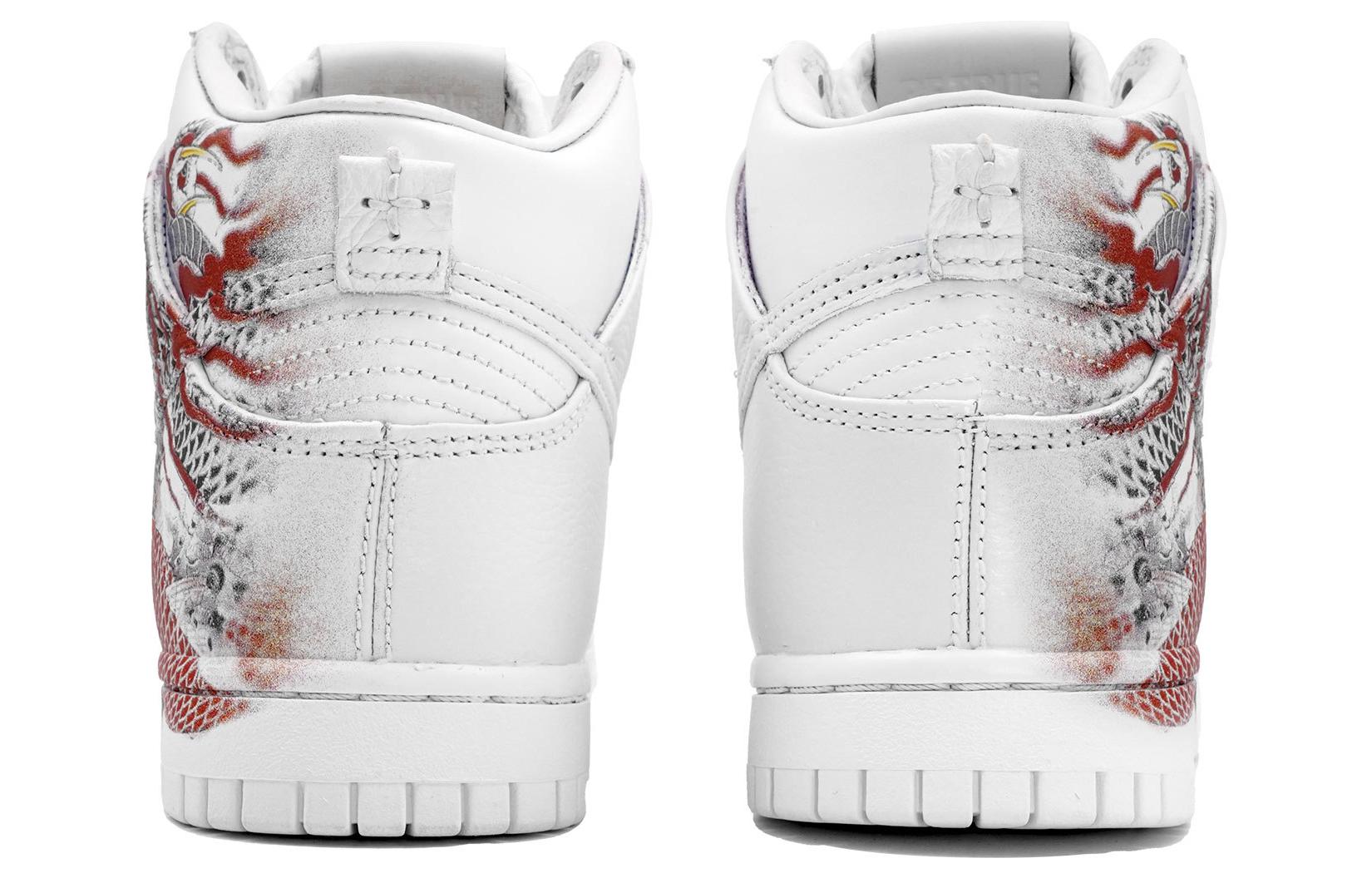 Purchase [Sepatu Custom] Nike Dunk High 'White Dragon' DO2321-111(Team113-白龙出海S-BOX)