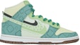 Lookbook 【客製化球鞋】Nike Dunk High 斑駁四葉草 特殊鞋盒 高筒 板鞋 男款 黃綠