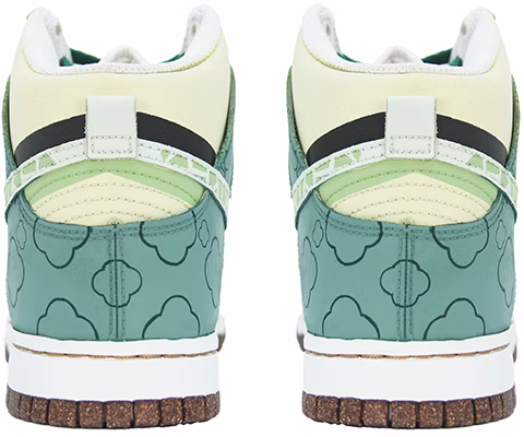 【客製化球鞋】Nike Dunk High 斑駁四葉草 特殊鞋盒 高筒 板鞋 男款 黃綠 Purchase 【客製化球鞋】Nike Dunk High 斑駁四葉草 特殊鞋盒 高筒 板鞋 男款 黃綠
