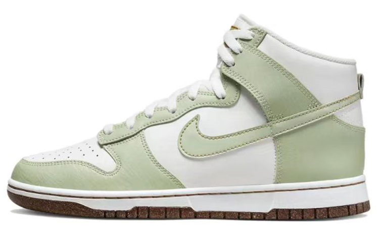 Sizing [Sepatu Kustom] Nike Dunk High 'Kuning Hijau Semanggi' DQ7680-300（TEAM110-斑驳四叶草SBOX）