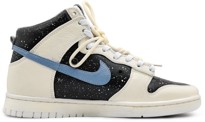【訂製球鞋】Nike Dunk High “拾” 黃韻星空 繁星點點 中國結 可拆卸 國風國潮 高幫 板鞋 男女同款 黃灰 Order 【訂製球鞋】Nike Dunk High “拾” 黃韻星空 繁星點點 中國結 可拆卸 國風國潮 高幫 板鞋 男女同款 黃灰