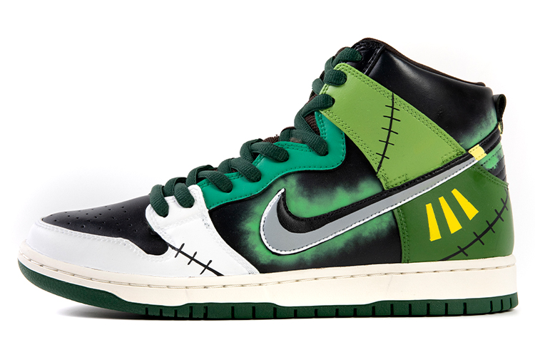 [Custom Shoes] Nike Dunk High 'Zoro One Piece Anime'