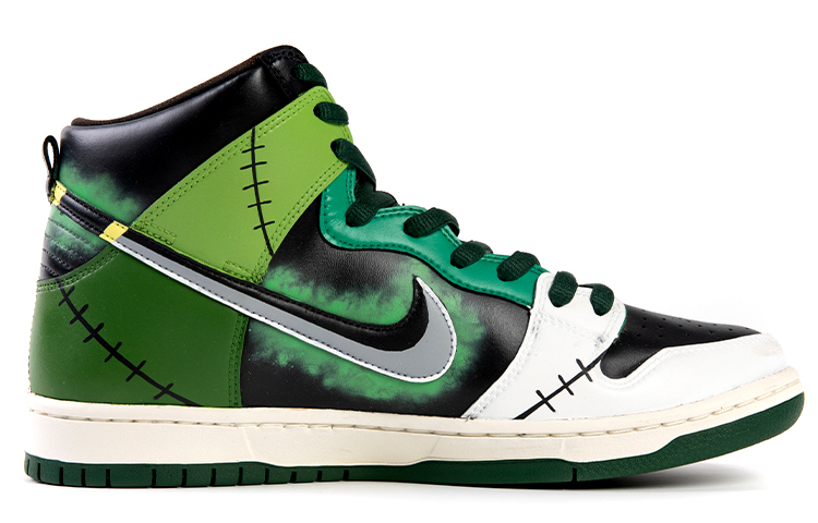 Order [Kasut Custom] Nike Dunk High 'Zoro One Piece Anime' CV1624-200-(TeamB-男女款索隆)