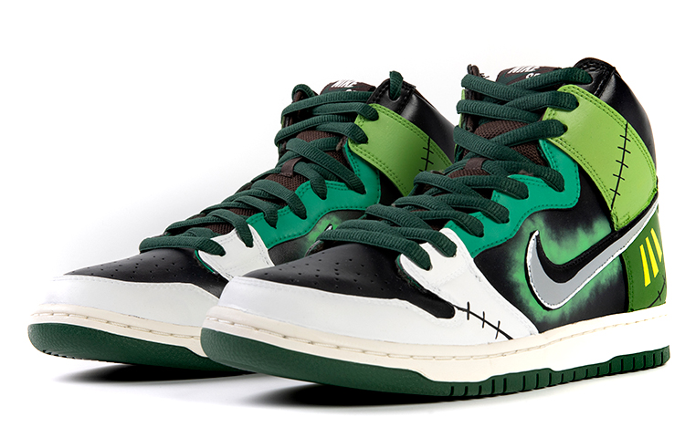 Lookbook [Kasut Custom] Nike Dunk High 'Zoro One Piece Anime' CV1624-200-(TeamB-男女款索隆)