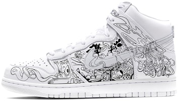 ナイキ ダンク HIGH カスタム「城隍廟」 CZ8149-101(TeamE-中国风男款城隍庙手绘黑白) Buy ナイキ ダンク HIGH カスタム「城隍廟」 CZ8149-101(TeamE-中国风男款城隍庙手绘黑白)