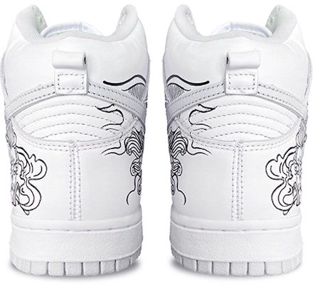 【客製球鞋】Nike Dunk High 中國風 城隍廟 手繪 中國風客製 高筒 板鞋 男款 黑白 Shop 【客製球鞋】Nike Dunk High 中國風 城隍廟 手繪 中國風客製 高筒 板鞋 男款 黑白