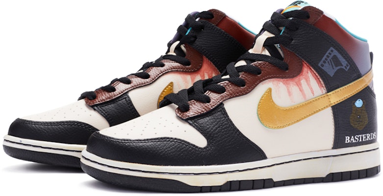 나이키 덩크 하이 EMB '검흰노' (커스텀) DO9455-200(TeamR-无耻混蛋男黑黄S-BOX) Lookbook 나이키 덩크 하이 EMB '검흰노' (커스텀) DO9455-200(TeamR-无耻混蛋男黑黄S-BOX)