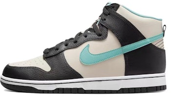 Zapatillas Nike Dunk High EMB 'Gris Negro Vintage Desgastado' DO9455-200(Teamr-男款战乱黑灰红) Details for Zapatillas Nike Dunk High EMB 'Gris Negro Vintage Desgastado' DO9455-200(Teamr-男款战乱黑灰红)