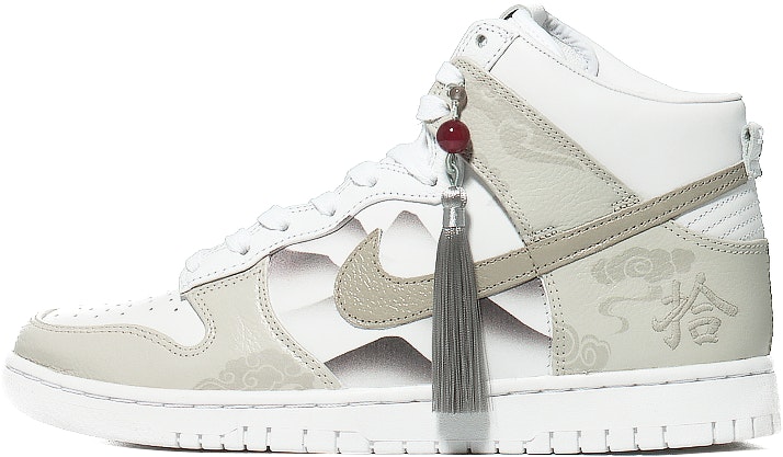 custom-shoes-nike-dunk-high-retro-ancient-landscape-hero-tassel-beige