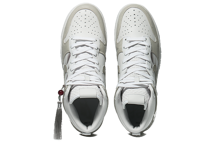 [Custom Shoes] Nike Dunk High Retro 'Ancient Landscape Hero Tassel Beige' 圖 4
