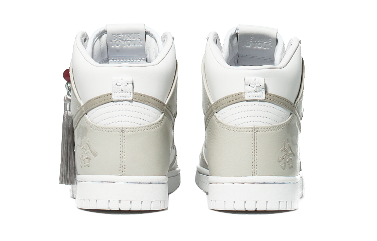 [Custom Shoes] Nike Dunk High Retro 'Ancient Landscape Hero Tassel Beige' 圖 5