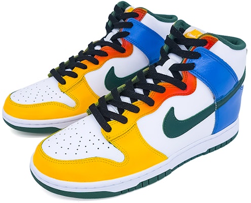 나이키 덩크 하이 레트로 '알록달록 손잡이' (59 characters) DD1399-300(TeamNine-彩色手柄男款) Lookbook 나이키 덩크 하이 레트로 '알록달록 손잡이' (59 characters) DD1399-300(TeamNine-彩色手柄男款)