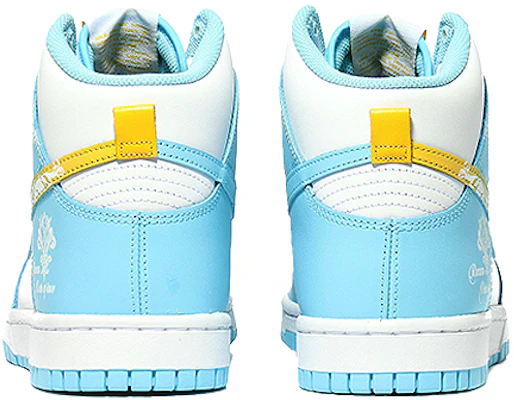 【定製球鞋】Nike Dunk High retro 愛之誓言 清新天藍 耐磨防滑 高筒 滑板鞋 男款 白藍 Purchase 【定製球鞋】Nike Dunk High retro 愛之誓言 清新天藍 耐磨防滑 高筒 滑板鞋 男款 白藍