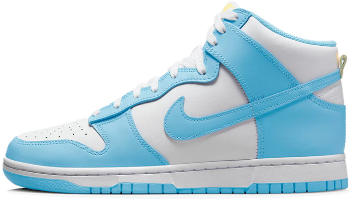 【定製球鞋】Nike Dunk High retro 愛之誓言 清新天藍 耐磨防滑 高筒 滑板鞋 男款 白藍 Sizing 【定製球鞋】Nike Dunk High retro 愛之誓言 清新天藍 耐磨防滑 高筒 滑板鞋 男款 白藍
