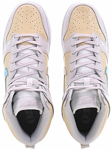 【訂製球鞋】Nike Dunk High Retro 愛之誓言 輕便防滑 高筒 滑板鞋 男款 米白 Shop 【訂製球鞋】Nike Dunk High Retro 愛之誓言 輕便防滑 高筒 滑板鞋 男款 米白