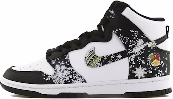 【訂製球鞋】 Nike Dunk High Retro 潮流兔年 雪花氛圍感 搖鈴響當當 復古休閒 高幫 板鞋 男款 黑白 Buy 【訂製球鞋】 Nike Dunk High Retro 潮流兔年 雪花氛圍感 搖鈴響當當 復古休閒 高幫 板鞋 男款 黑白
