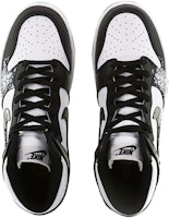【訂製球鞋】 Nike Dunk High Retro 潮流兔年 雪花氛圍感 搖鈴響當當 復古休閒 高幫 板鞋 男款 黑白 Shop 【訂製球鞋】 Nike Dunk High Retro 潮流兔年 雪花氛圍感 搖鈴響當當 復古休閒 高幫 板鞋 男款 黑白
