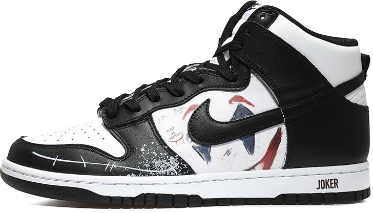 custom-shoes-nike-dunk-high-retro-panda-joker