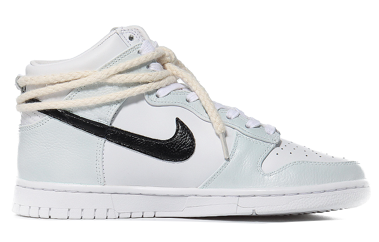Order 【訂製球鞋】 Nike Dunk High Retro 山河如畫 重山疊嶂 防滑輕便 高幫 板鞋 男女同款 白綠色