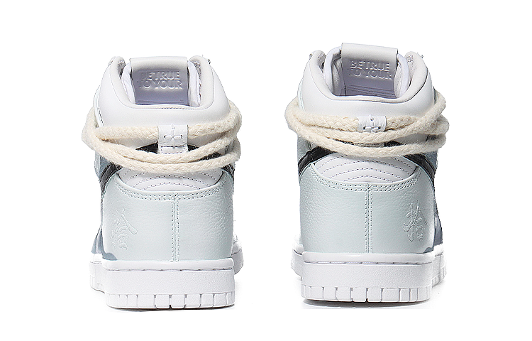 Purchase 【訂製球鞋】 Nike Dunk High Retro 山河如畫 重山疊嶂 防滑輕便 高幫 板鞋 男女同款 白綠色