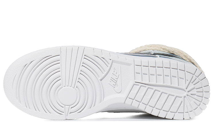 Details for 【訂製球鞋】 Nike Dunk High Retro 山河如畫 重山疊嶂 防滑輕便 高幫 板鞋 男女同款 白綠色