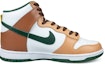 Order 나이키 덩크 하이 레트로 '화이트 브라운 그린 데저트' (커스텀) DD1399-300(TeamNine-西部荒野)