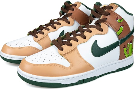 Nike Dunk High Retro "Blanco Marrón Verde Desierto" DD1399-300(TeamNine-西部荒野) Lookbook Nike Dunk High Retro "Blanco Marrón Verde Desierto" DD1399-300(TeamNine-西部荒野)