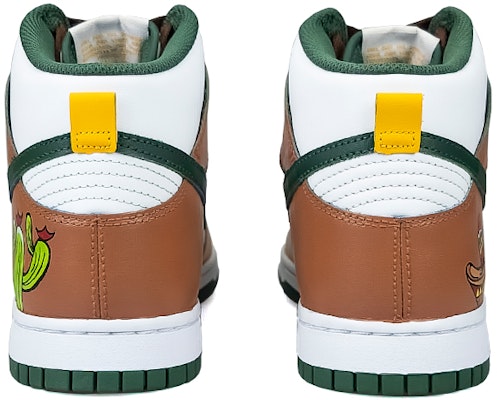 나이키 덩크 하이 레트로 '화이트 브라운 그린 데저트' (커스텀) DD1399-300(TeamNine-西部荒野) Shop 나이키 덩크 하이 레트로 '화이트 브라운 그린 데저트' (커스텀) DD1399-300(TeamNine-西部荒野)