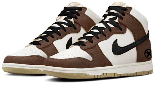 【客製化球鞋】Nike Dunk High Retro PRM "Limestone" 復古 黑摩卡 塗鴉 高幫 板鞋 男款 黑棕 Lookbook 【客製化球鞋】Nike Dunk High Retro PRM "Limestone" 復古 黑摩卡 塗鴉 高幫 板鞋 男款 黑棕