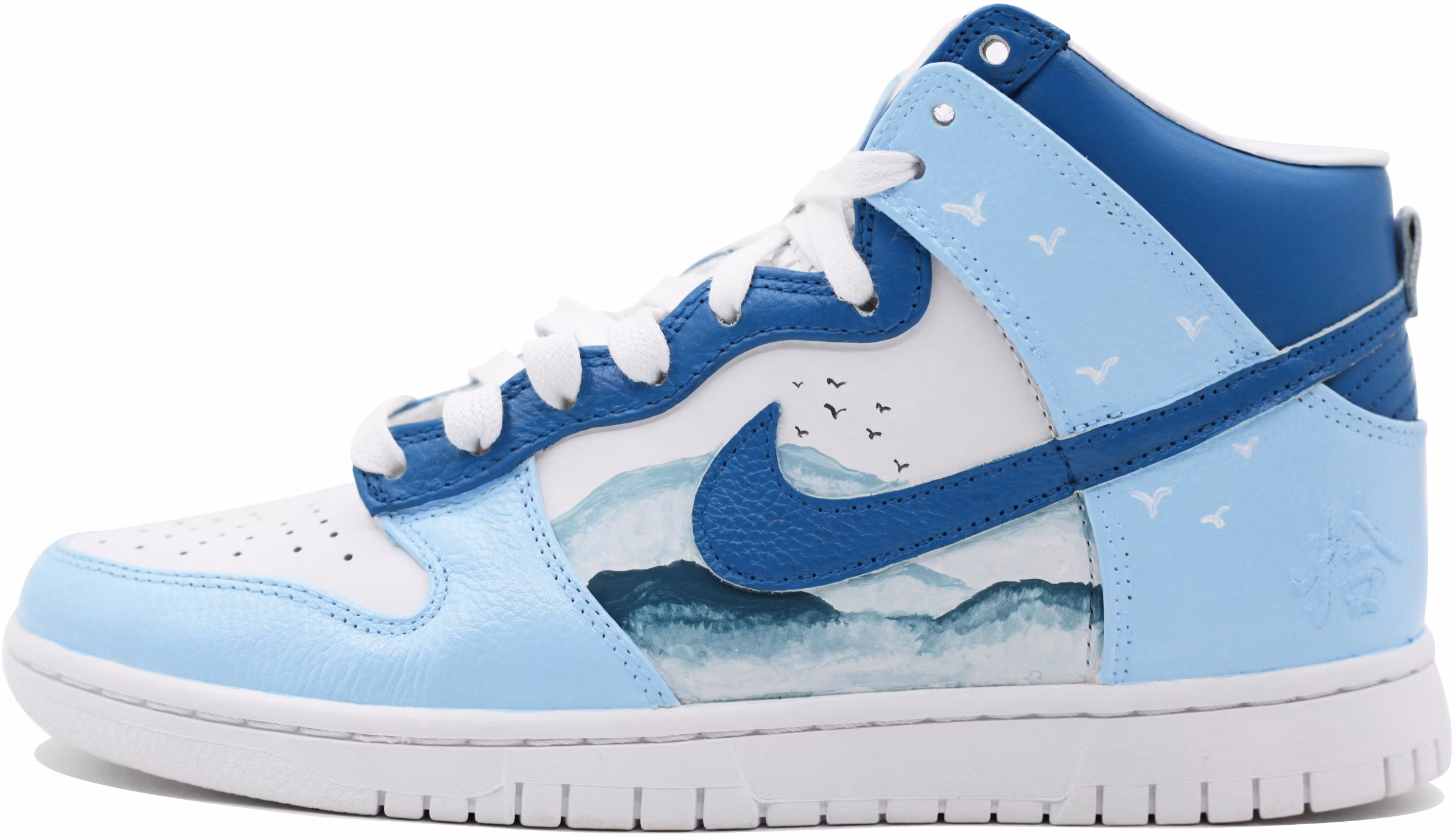 custom-shoes-nike-dunk-high-retro-prm-blue-white