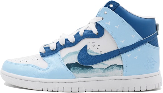 나이키 덩크 하이 레트로 프리미엄 '블루 화이트' (커스텀) DO2321-111(Team39-AMY88国风) Buy 나이키 덩크 하이 레트로 프리미엄 '블루 화이트' (커스텀) DO2321-111(Team39-AMY88国风)