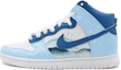 Buy 나이키 덩크 하이 레트로 프리미엄 '블루 화이트' (커스텀) DO2321-111(Team39-AMY88国风)