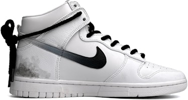 【客製化球鞋】 Nike Dunk High Retro PRM "拾" 梅 中國風 手繪改色 高幫 板鞋 男女同款 白黑紅 Order 【客製化球鞋】 Nike Dunk High Retro PRM "拾" 梅 中國風 手繪改色 高幫 板鞋 男女同款 白黑紅