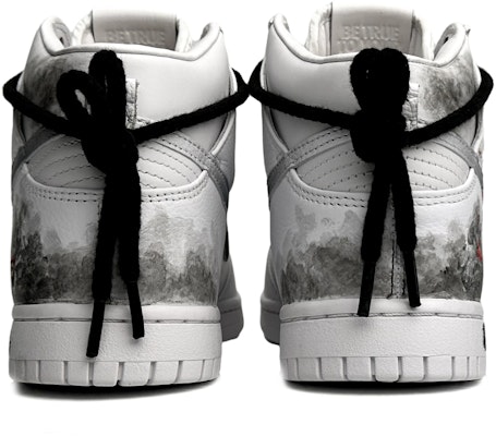 나이키 덩크 하이 레트로 프리미엄 '메이 커스텀 - 시 중국 수작업' DO2321-111(Team11-梅男女同款白黑红) Shop 나이키 덩크 하이 레트로 프리미엄 '메이 커스텀 - 시 중국 수작업' DO2321-111(Team11-梅男女同款白黑红)