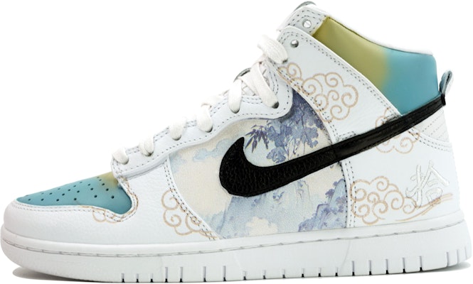 ナイキ ダンク HIGH レトロPRM "山水画"(白黄青) DO2321-111(Team113--山河浩荡S-BOX) Order ナイキ ダンク HIGH レトロPRM "山水画"(白黄青) DO2321-111(Team113--山河浩荡S-BOX)