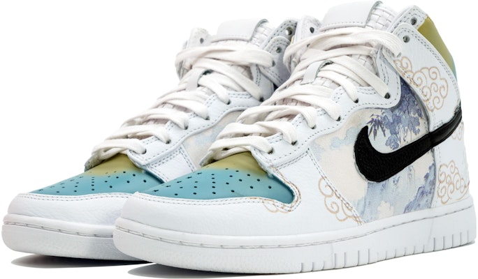 ナイキ ダンク HIGH レトロPRM "山水画"(白黄青) DO2321-111(Team113--山河浩荡S-BOX) Shop ナイキ ダンク HIGH レトロPRM "山水画"(白黄青) DO2321-111(Team113--山河浩荡S-BOX)