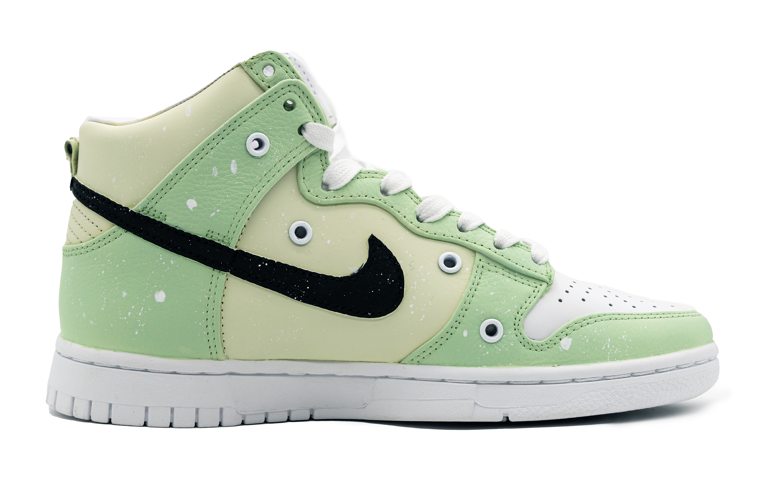 Order [定制鞋款] 耐克Dunk High Retro PRM '黄绿竹' DO2321-111(Team51-男女同款青竹)