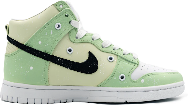 【客製球鞋】Nike Dunk High Retro PRM 國風國潮 青竹 高筒 板鞋 男女款 黃綠 Order 【客製球鞋】Nike Dunk High Retro PRM 國風國潮 青竹 高筒 板鞋 男女款 黃綠