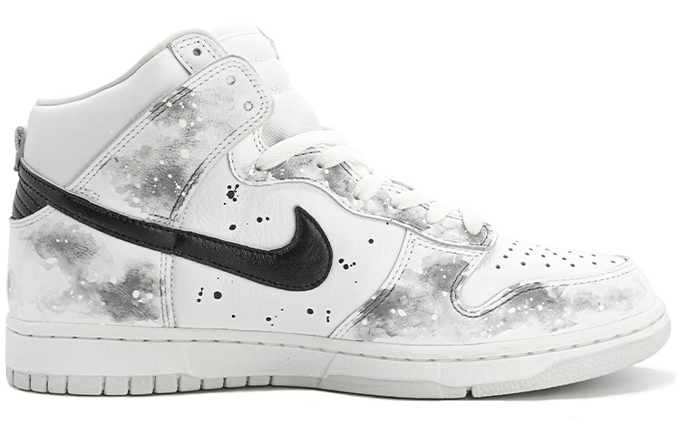 Order 【訂製球鞋】 Nike Dunk High SP "Pure Platinum" 中國風 水墨丹青 高幫 板鞋 男女同款 黑白