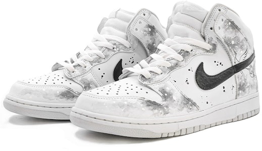 【訂製球鞋】 Nike Dunk High SP "Pure Platinum" 中國風 水墨丹青 高幫 板鞋 男女同款 黑白 Lookbook 【訂製球鞋】 Nike Dunk High SP "Pure Platinum" 中國風 水墨丹青 高幫 板鞋 男女同款 黑白