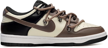 나이키 덩크 로우 80 '블랙 브라운 디컨스트럭티드' (커스텀) DJ6188-002(TeamE-男款1980皮贴黑棕) Order 나이키 덩크 로우 80 '블랙 브라운 디컨스트럭티드' (커스텀) DJ6188-002(TeamE-男款1980皮贴黑棕)