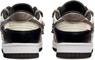 나이키 덩크 로우 80 '블랙 브라운 디컨스트럭티드' (커스텀) DJ6188-002(TeamE-男款1980皮贴黑棕) Shop 나이키 덩크 로우 80 '블랙 브라운 디컨스트럭티드' (커스텀) DJ6188-002(TeamE-男款1980皮贴黑棕)