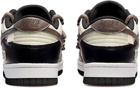 나이키 덩크 로우 80 '블랙 브라운 디컨스트럭티드' (커스텀) DJ6188-002(TeamE-男款1980皮贴黑棕) Shop 나이키 덩크 로우 80 '블랙 브라운 디컨스트럭티드' (커스텀) DJ6188-002(TeamE-男款1980皮贴黑棕)