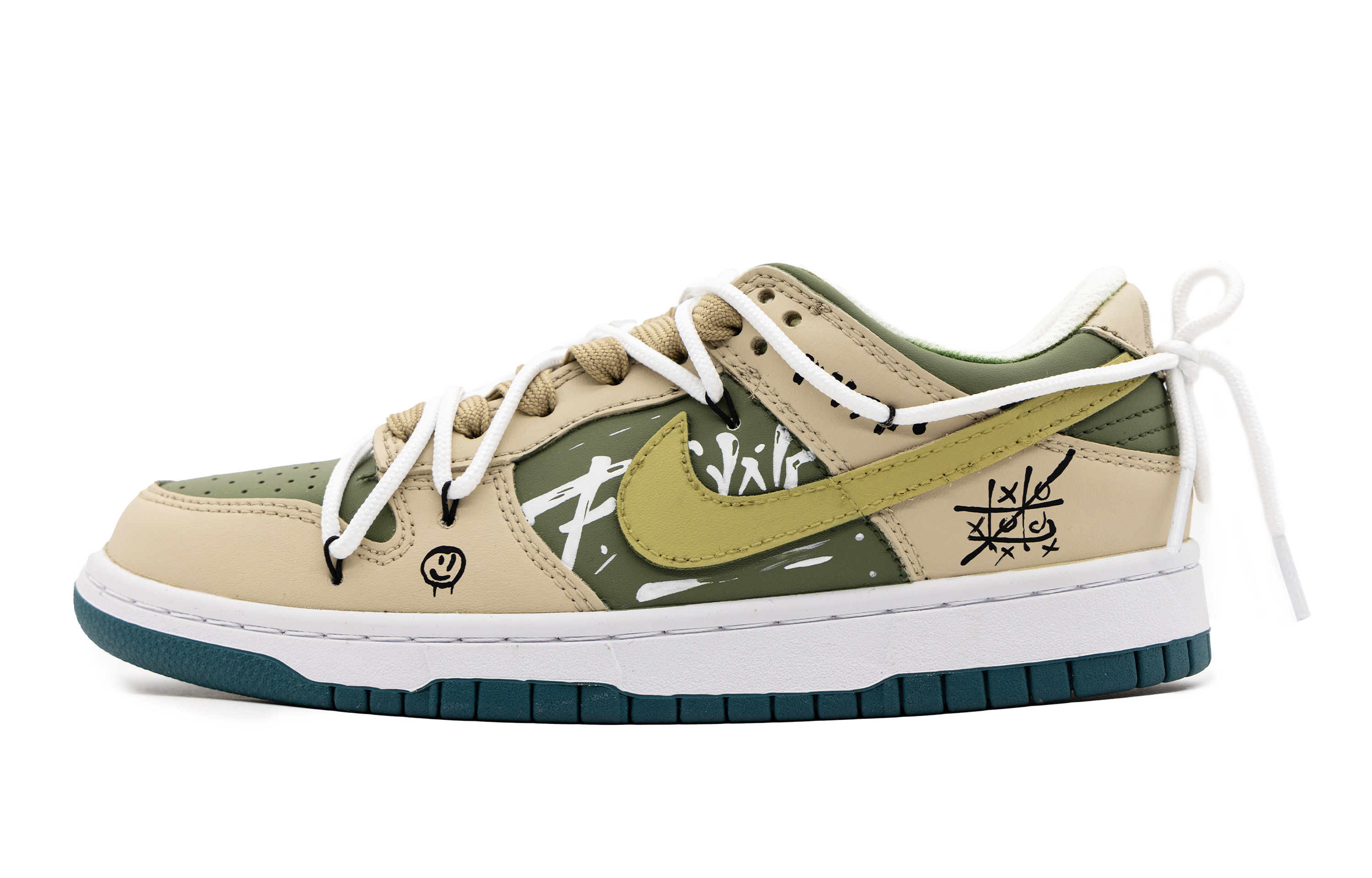 Buy Nike Dunk Low "Grafiti Abstracto Amarillo-Verde" FD9911-101(Team51-女款涂鸦-抽象派)