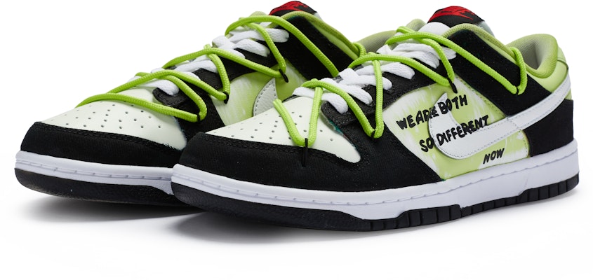 【カスタムシューズ】ナイキ ダンク ロー 'アシッドグラフィティ' DV0827-100(Team80-男款酸性青年黑绿) Lookbook 【カスタムシューズ】ナイキ ダンク ロー 'アシッドグラフィティ' DV0827-100(Team80-男款酸性青年黑绿)
