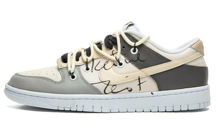 Buy [Sepatu Custom] Nike Dunk Low 'Aged Mocha' DJ6188-200(TeamB-男款字母摩卡F-BOX)