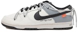 Buy 【客製化球鞋】Nike Dunk Low 粗糙質感 OW風格 解構風潮 復古潮流 低筒 滑板鞋 GS 米黃黑灰