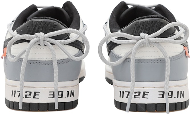 【客製化球鞋】Nike Dunk Low 粗糙質感 OW風格 解構風潮 復古潮流 低筒 滑板鞋 GS 米黃黑灰 Shop 【客製化球鞋】Nike Dunk Low 粗糙質感 OW風格 解構風潮 復古潮流 低筒 滑板鞋 GS 米黃黑灰